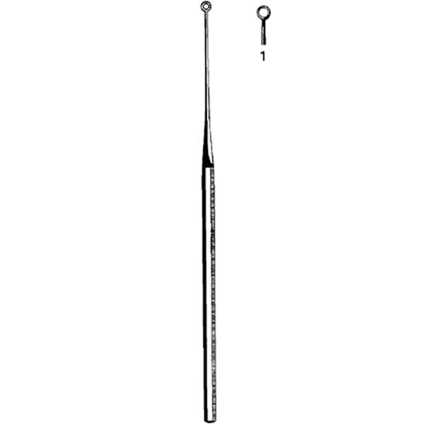 Curette Ear Buck 6-1/2